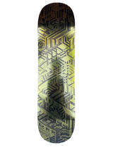 EYE SEE SINE GOLD SKATEBOARD DECK III