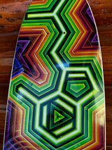 ENSIS OF CUBE LONGBOARD SKATE DECK