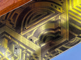 EYE SEE SINE GOLD SKATEBOARD DECK II