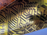 EYE SEE SINE GOLD SKATEBOARD DECK II