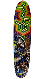ENSIS OF CUBE LONGBOARD SKATE DECK