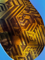 EYE SEE SINE GOLD SKATEBOARD DECK III