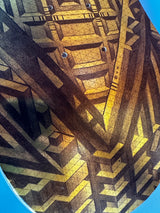 EYE SEE SINE GOLD SKATEBOARD DECK II