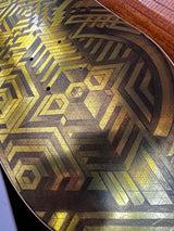 EYE SEE SINE GOLD SKATEBOARD DECK II