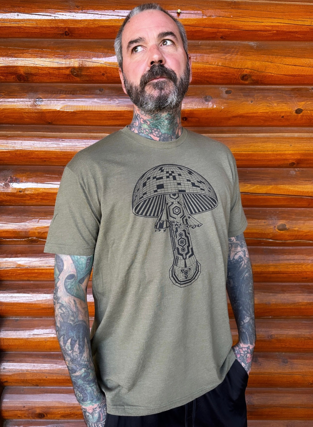 BLACK FLY AGARIC UNISEX TSHIRT