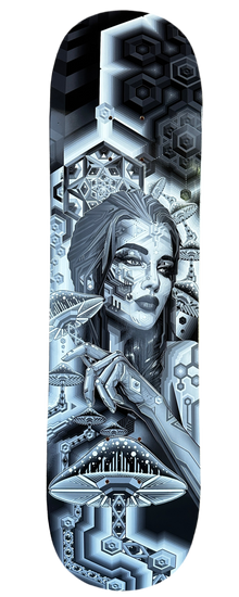 TRYPTAMINE QUEEN II SKATEBOARD DECK