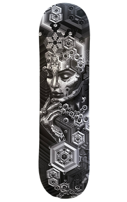 TRYPTAMINE QUEEN I SKATEBOARD DECK
