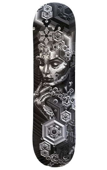 TRYPTAMINE QUEEN I SKATEBOARD DECK