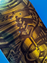 EYE SEE SINE GOLD SKATEBOARD DECK I