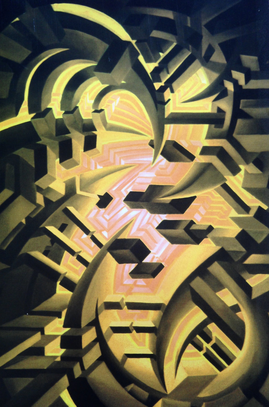 YELLOW TOOTH SIGNED PRINT