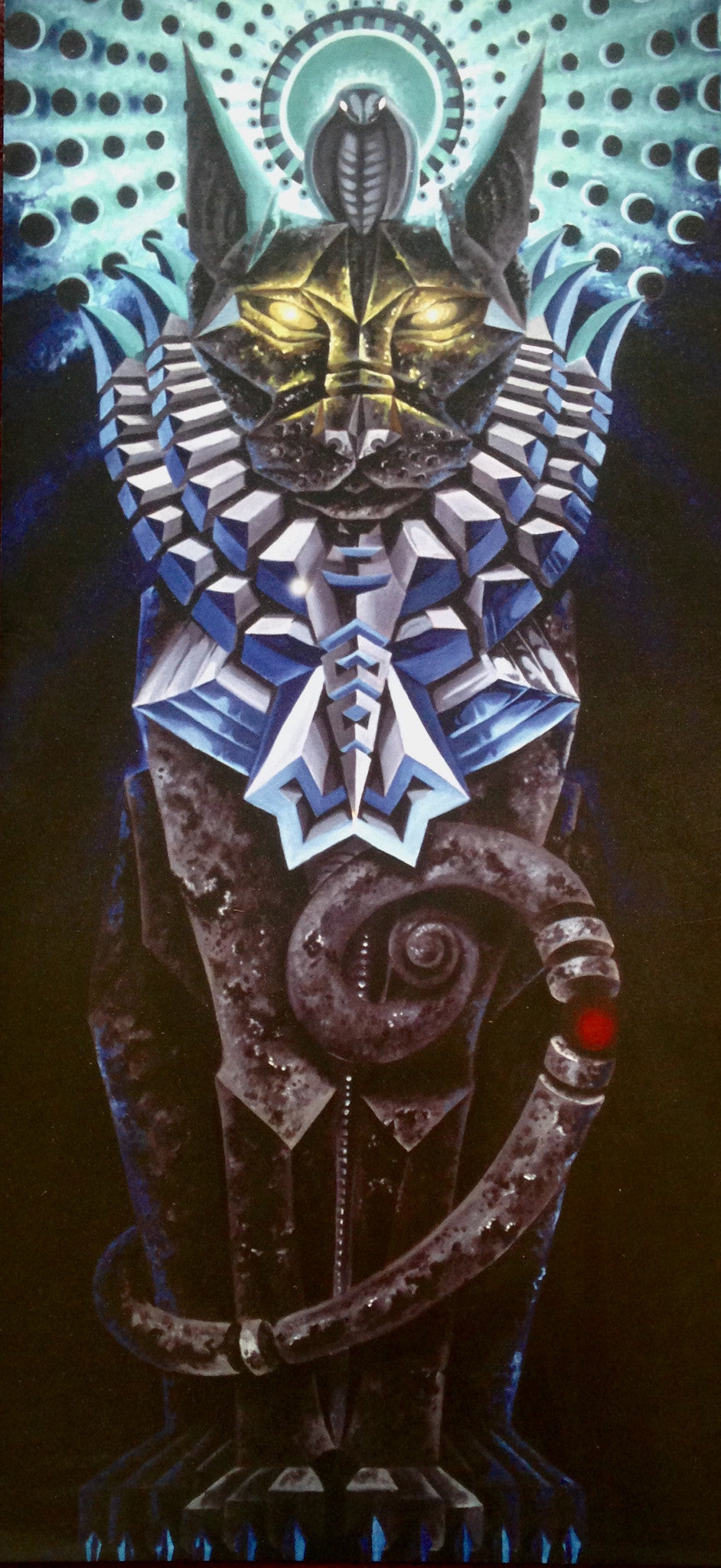 ALIEN FELINE SIGNED PRINT