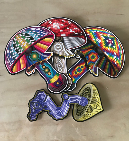 MUSHROOM STICKER PACK