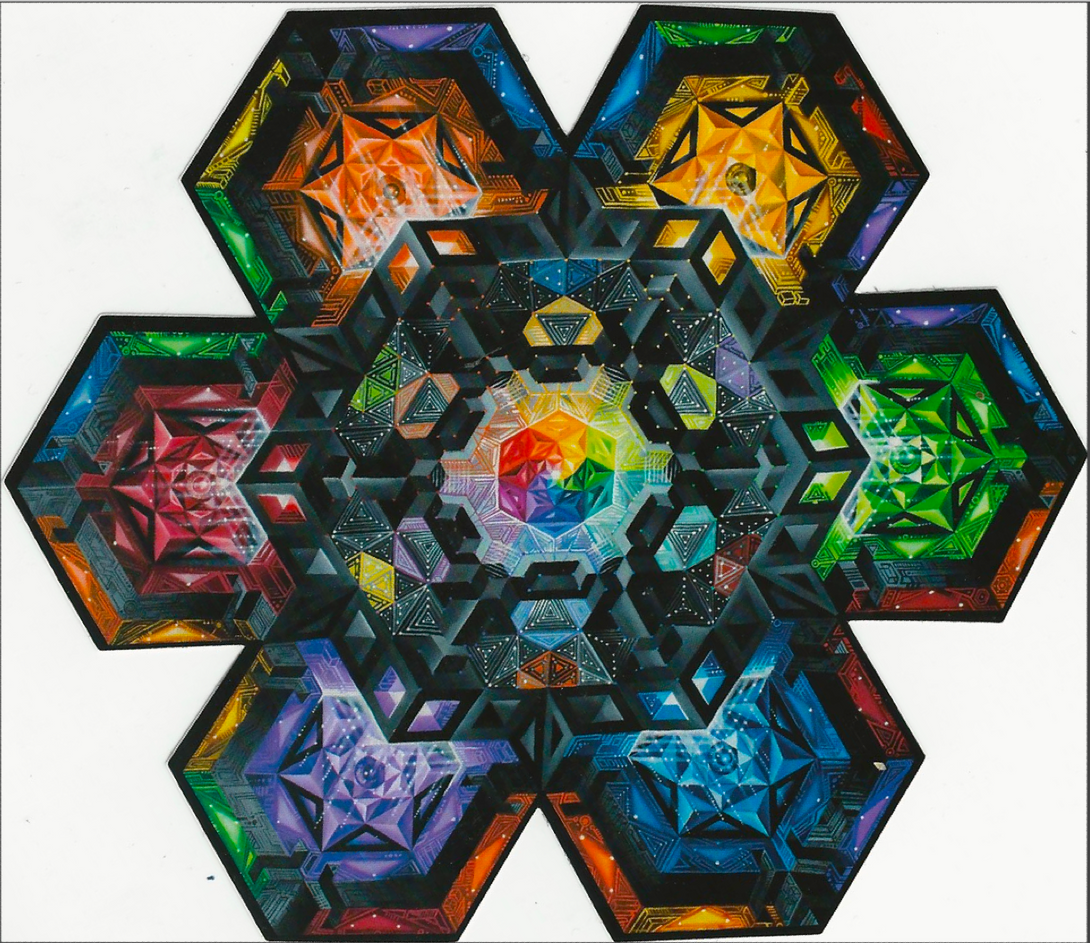 PRISMA I STICKER