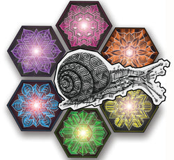 FRUITY FLAKES STICKER PACK WITH BONUS PSEUDOPOD SNAIL