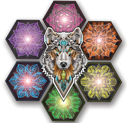 FRUITY FLAKES STICKER PACK WITH BONUS WOLF