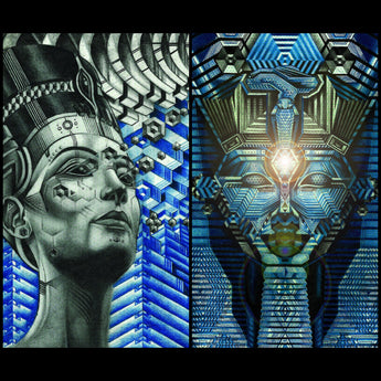 PSILOCYBE QUEEN X PSILOCYBE KING SIGNED LIMITED PRINT SET