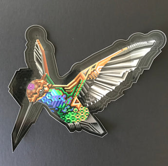 HUMMINGBIRD STICKER