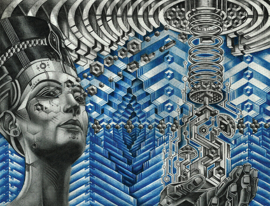 PSILOCYBE QUEEN SIGNED PRINT