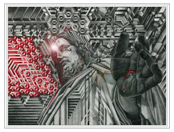 THE CHRIST SIGNED PRINT