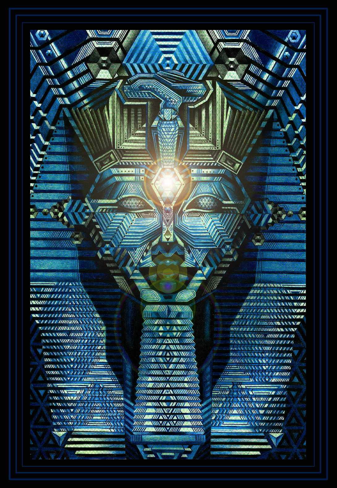 PSILOCYBE KING LIMITED EDITION SIGNED PRINT