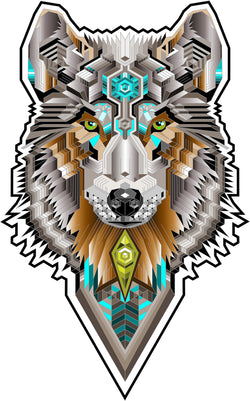 ISO WOLF STICKER
